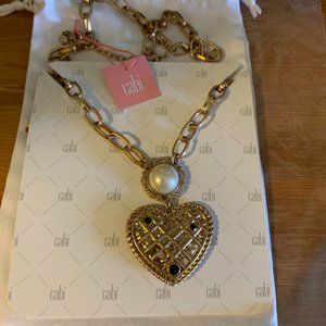 CAbi | Jewelry | Cabi Heart Of Gold 